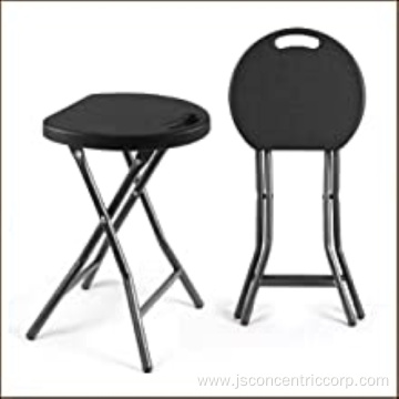 Plastic outdoor folding side stool